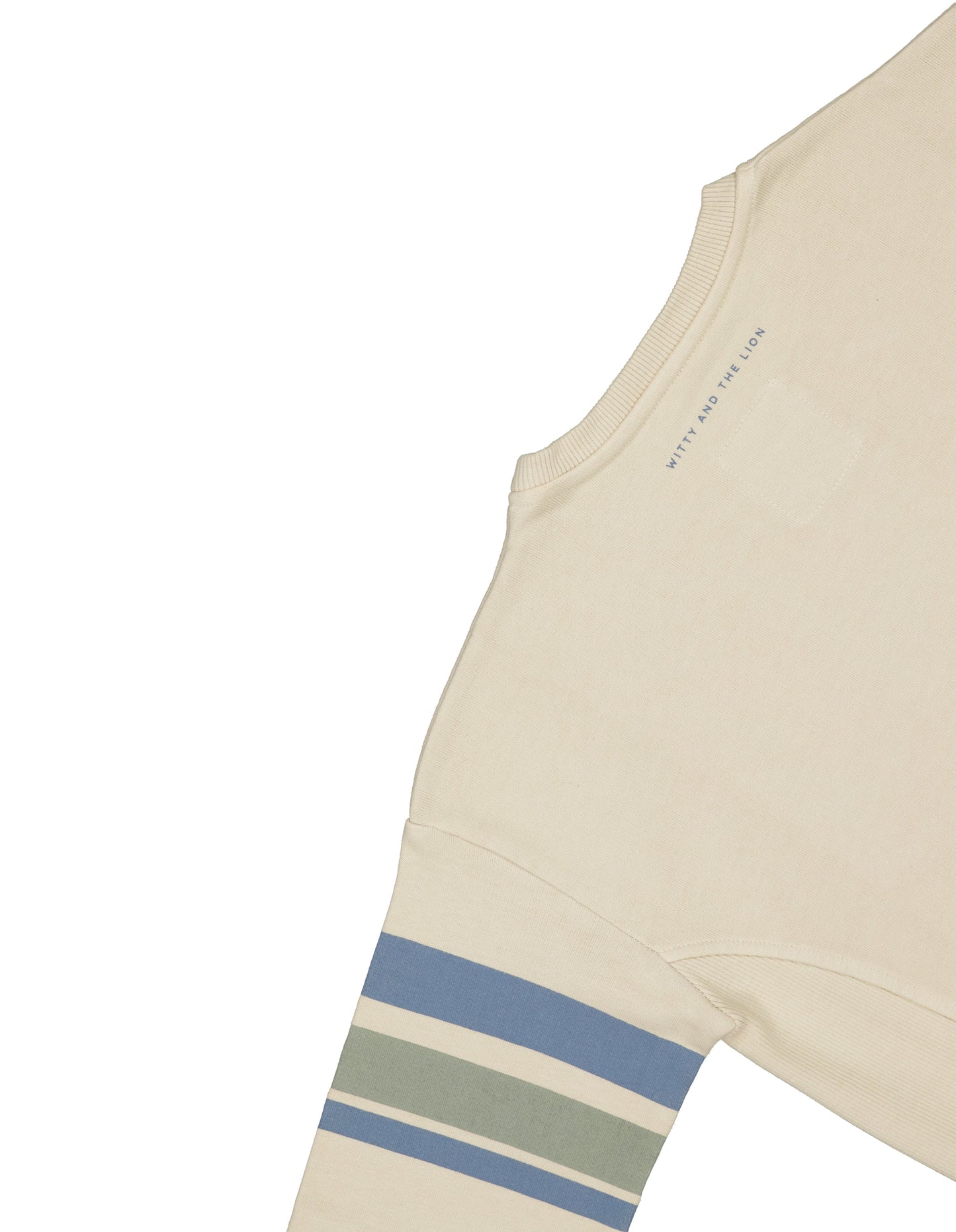 Sudadera 'Le monde' azul
