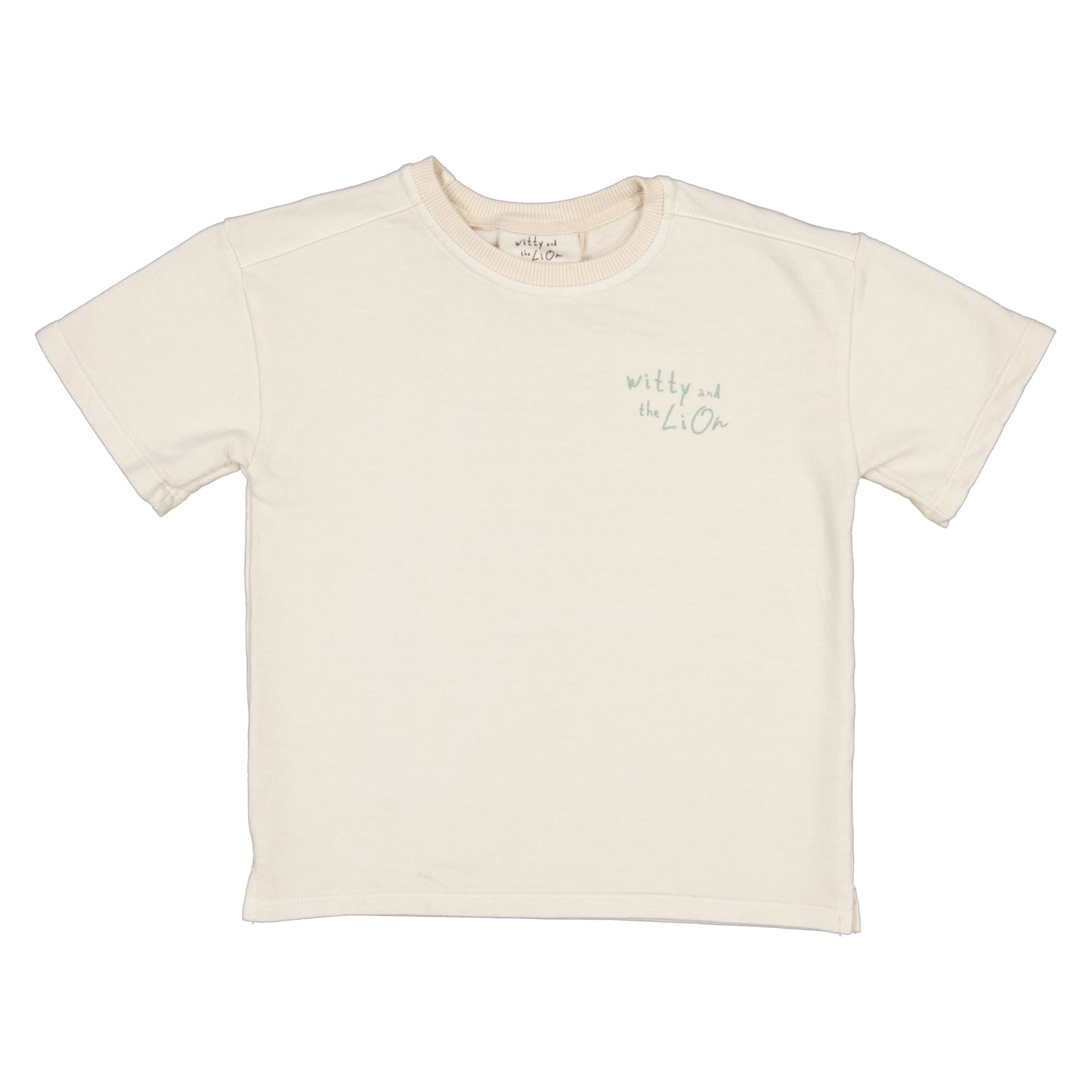 Camiseta Golf beige y verde