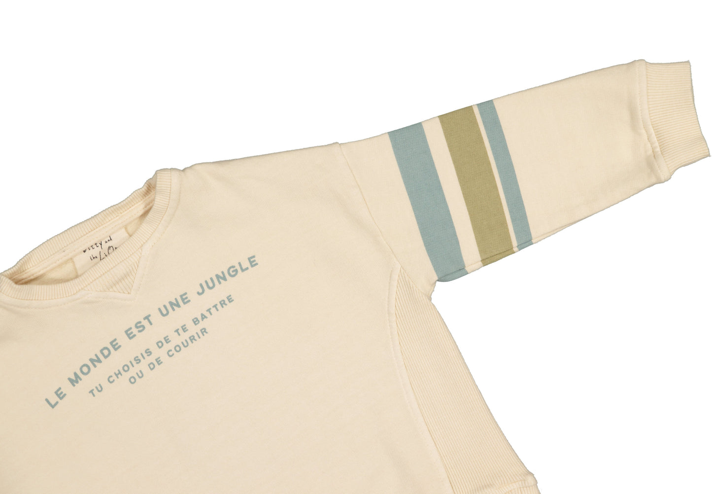 Sudadera 'Le Monde' verde agua