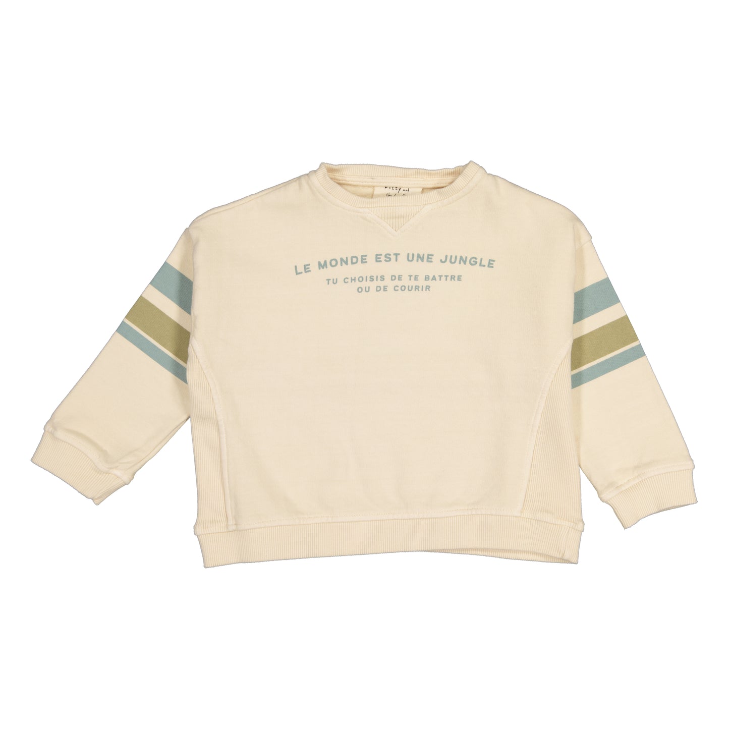 Sudadera 'Le Monde' verde agua
