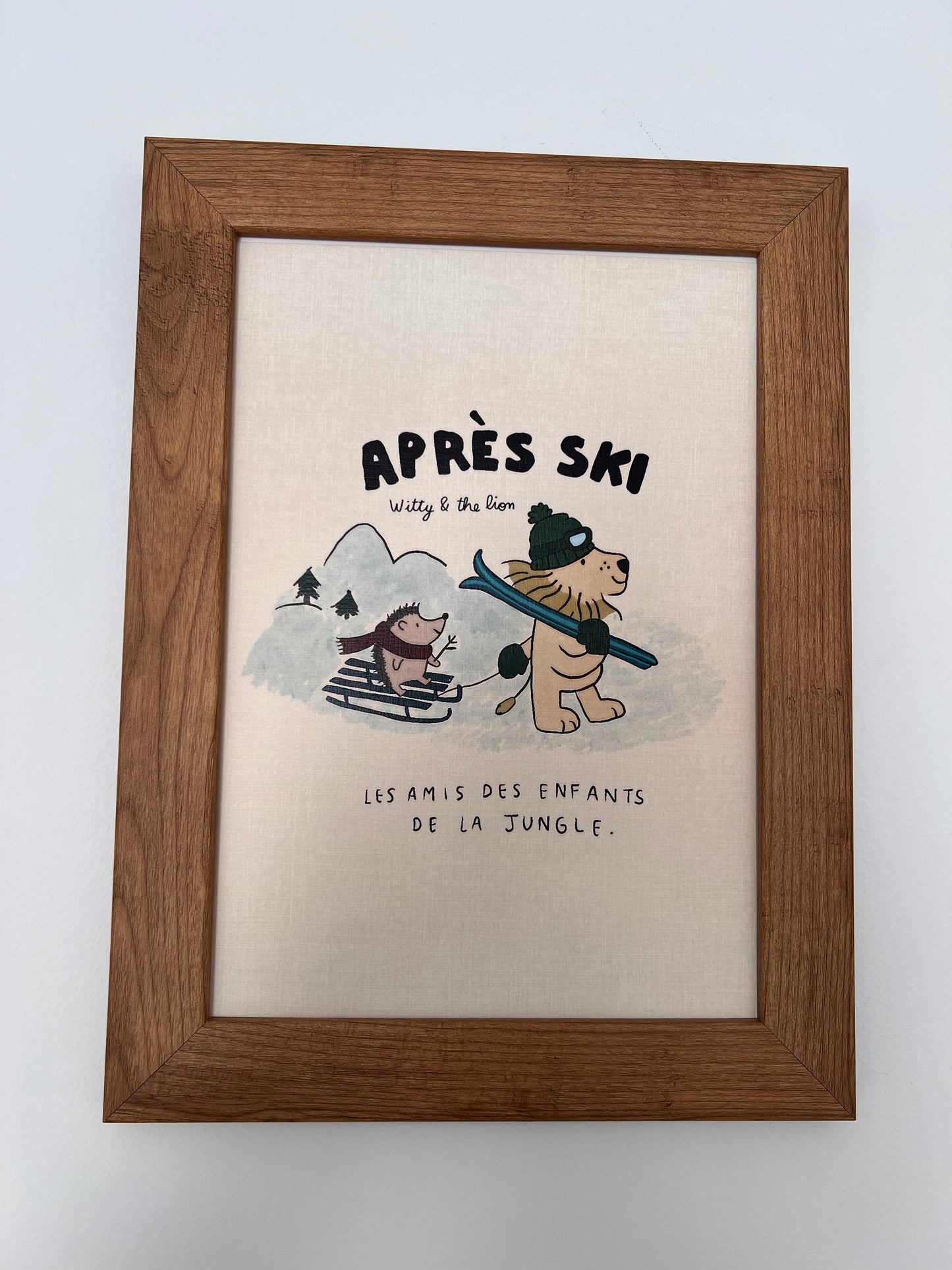Lámina A4 'Après Ski'