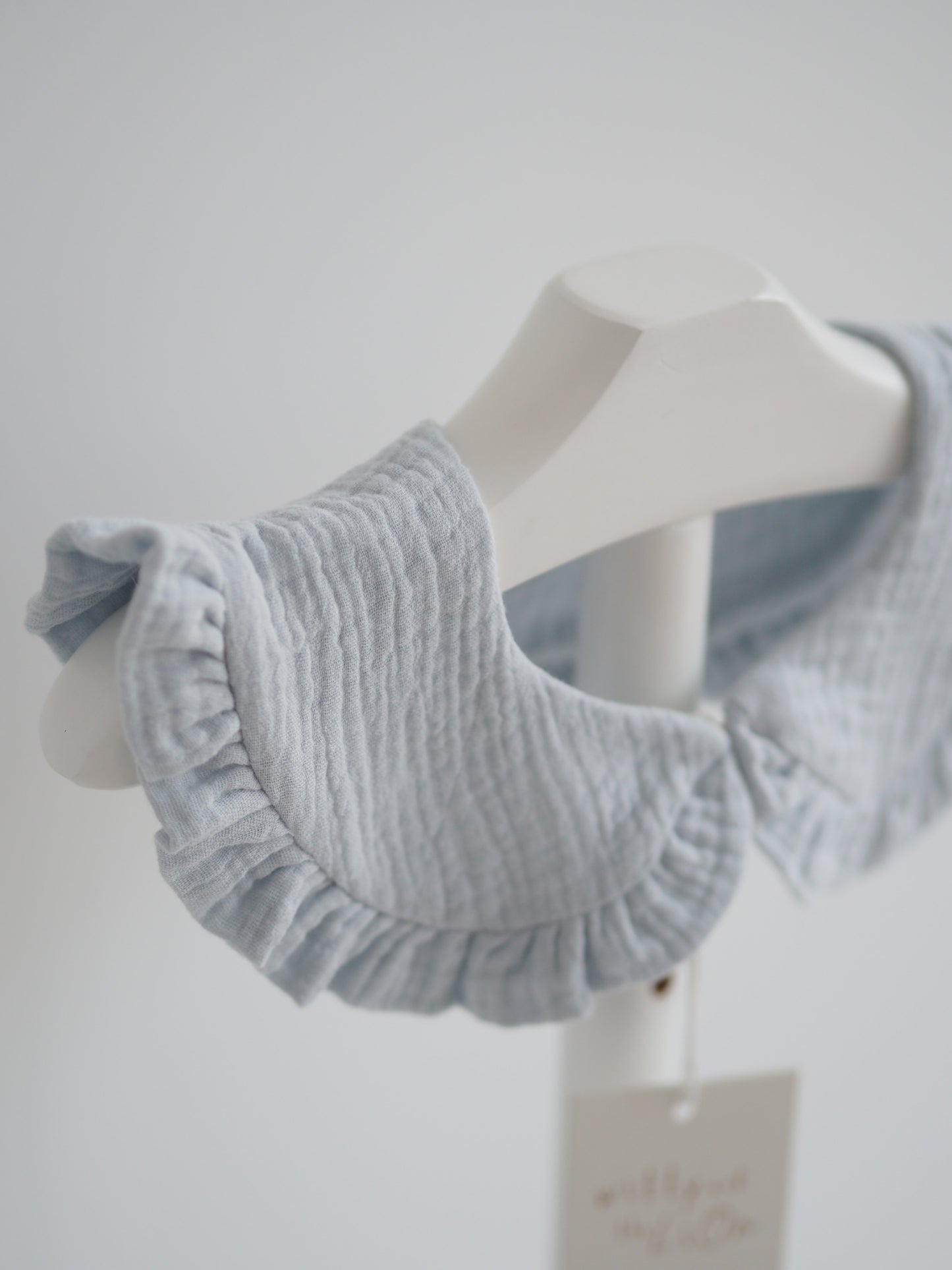 Cuello bambula azul