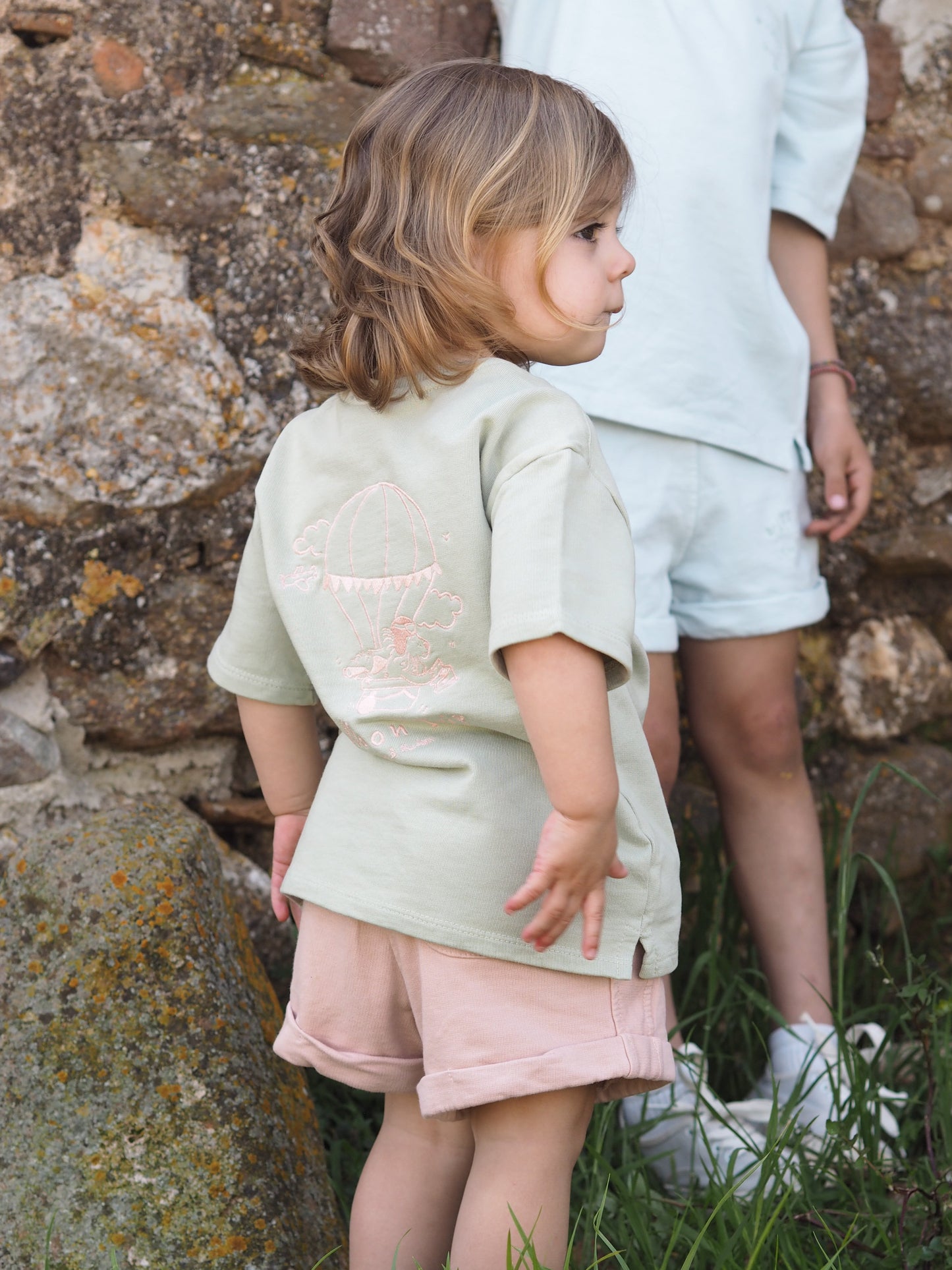 Pantalón corto rosa