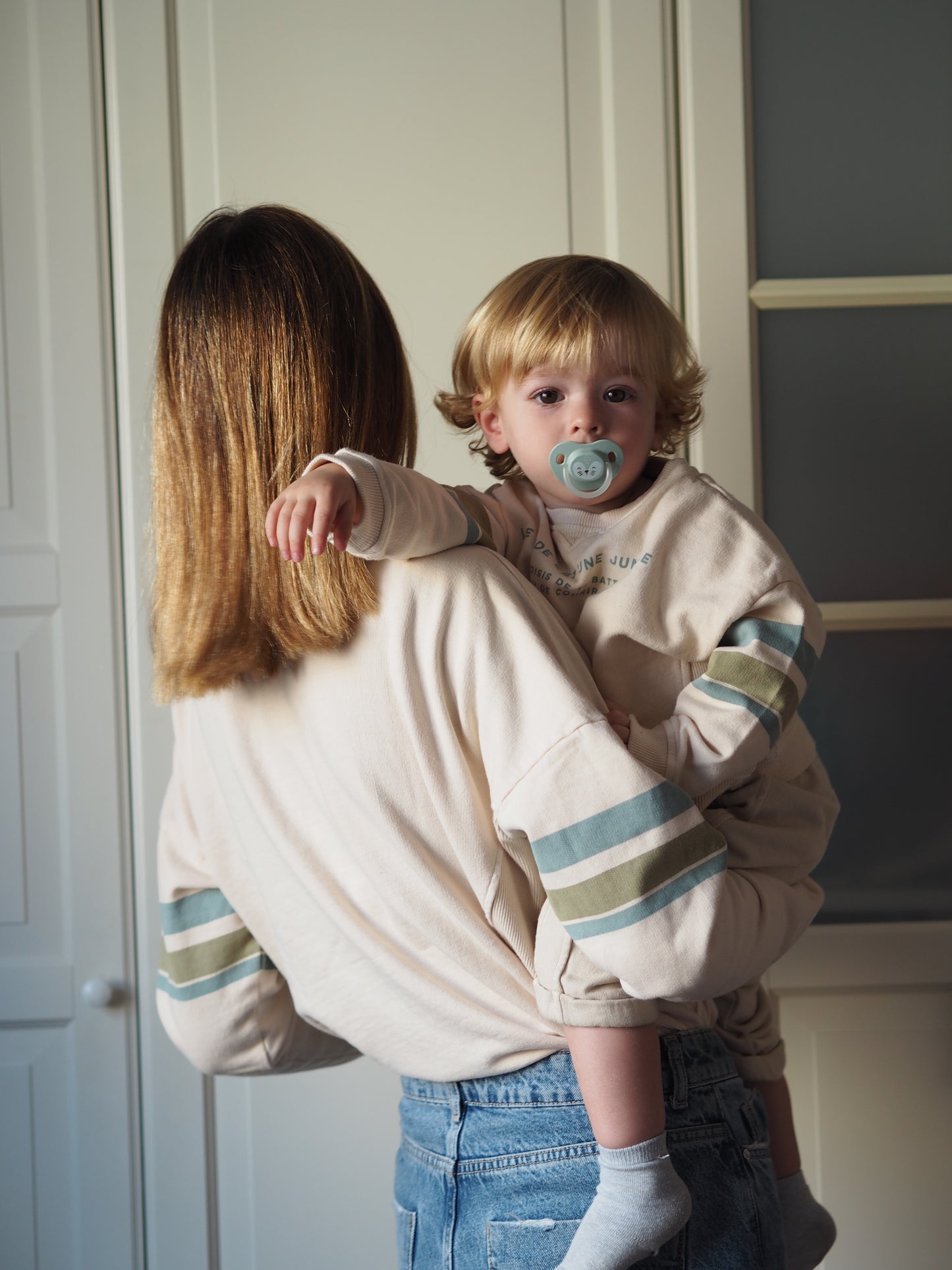 Sudadera ADULTO 'Le Monde' verde agua
