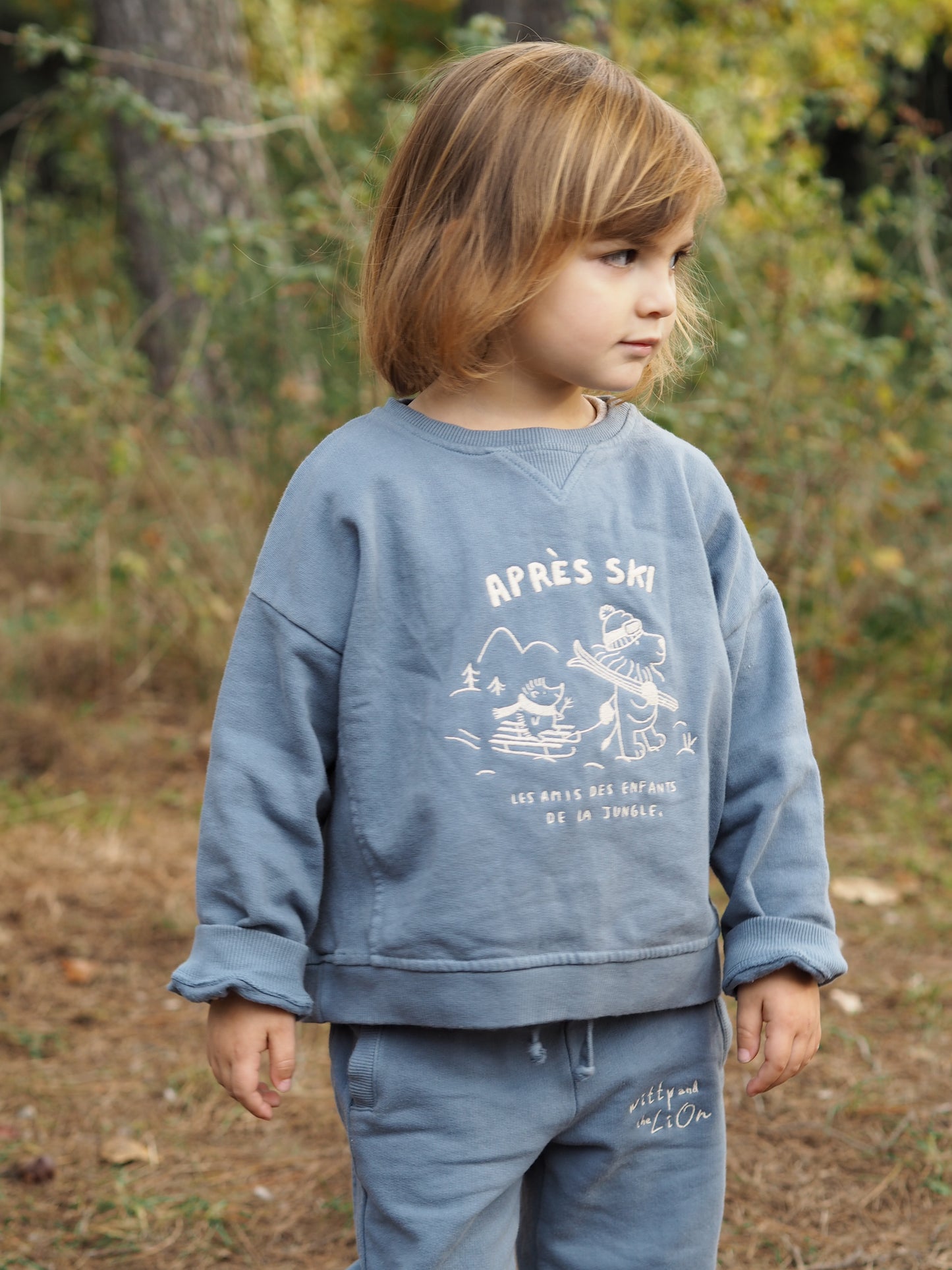 Sudadera 'Après Ski' azul