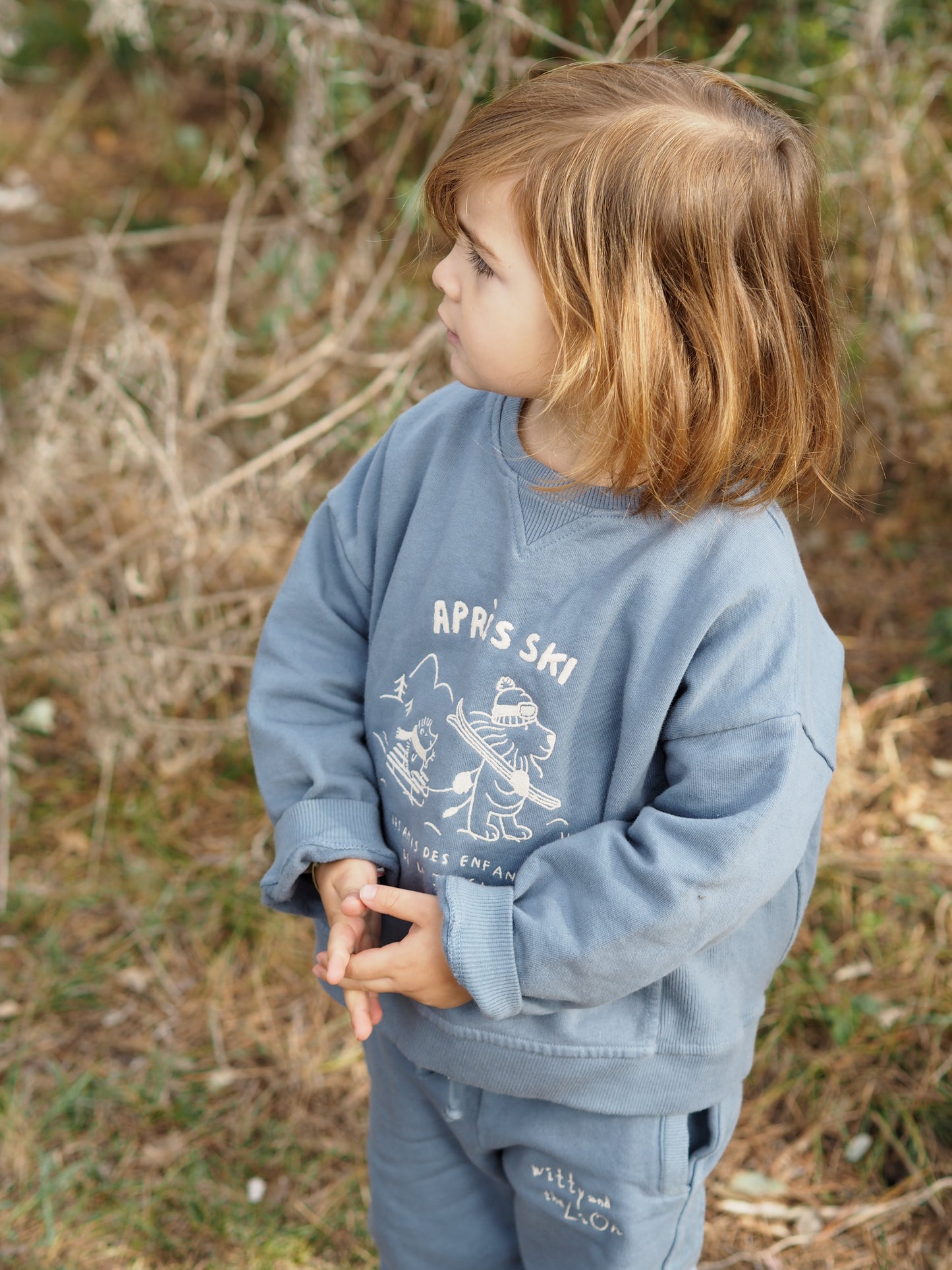 Sudadera 'Après Ski' azul