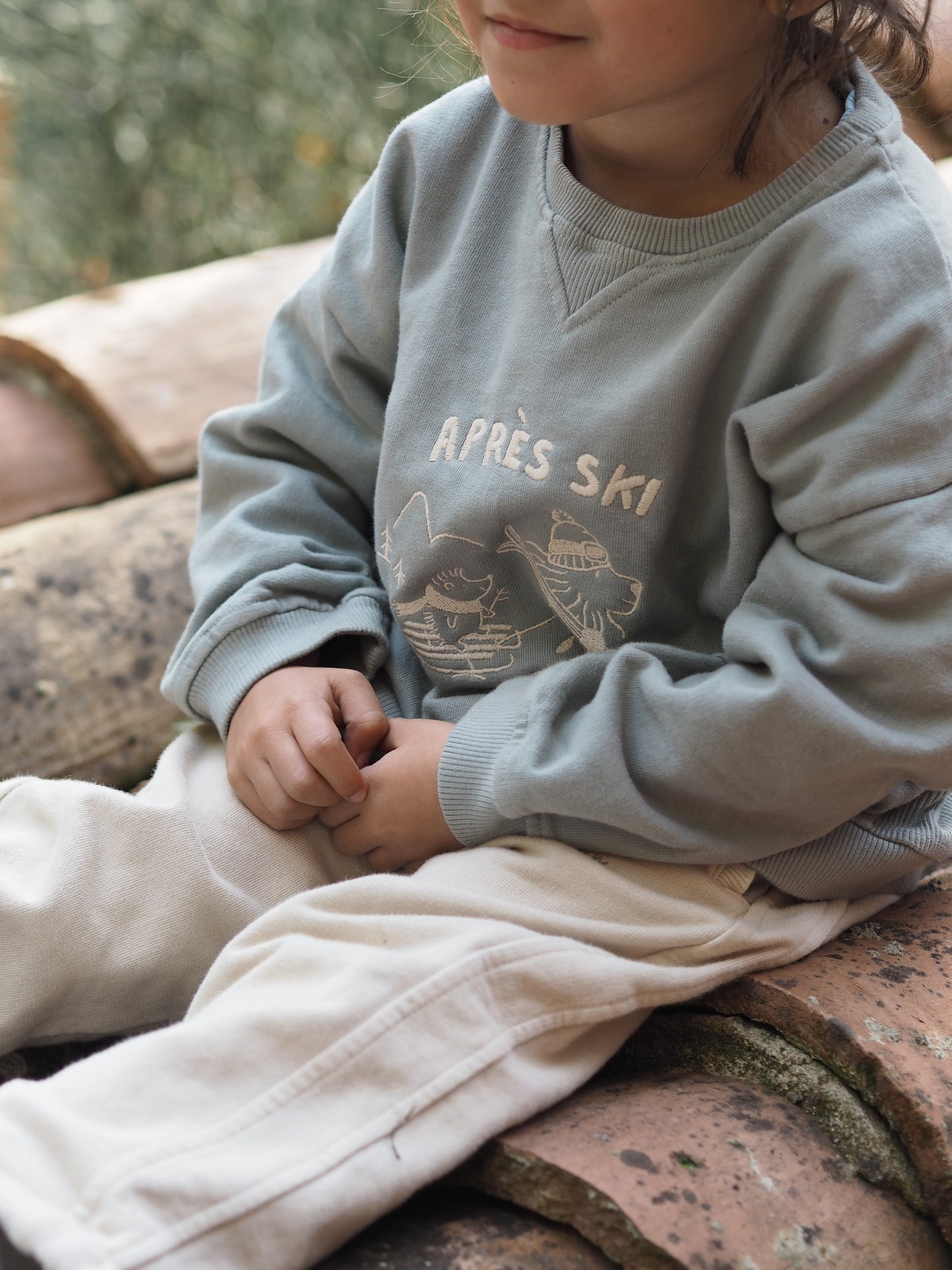 Sudadera 'Après ski' verde