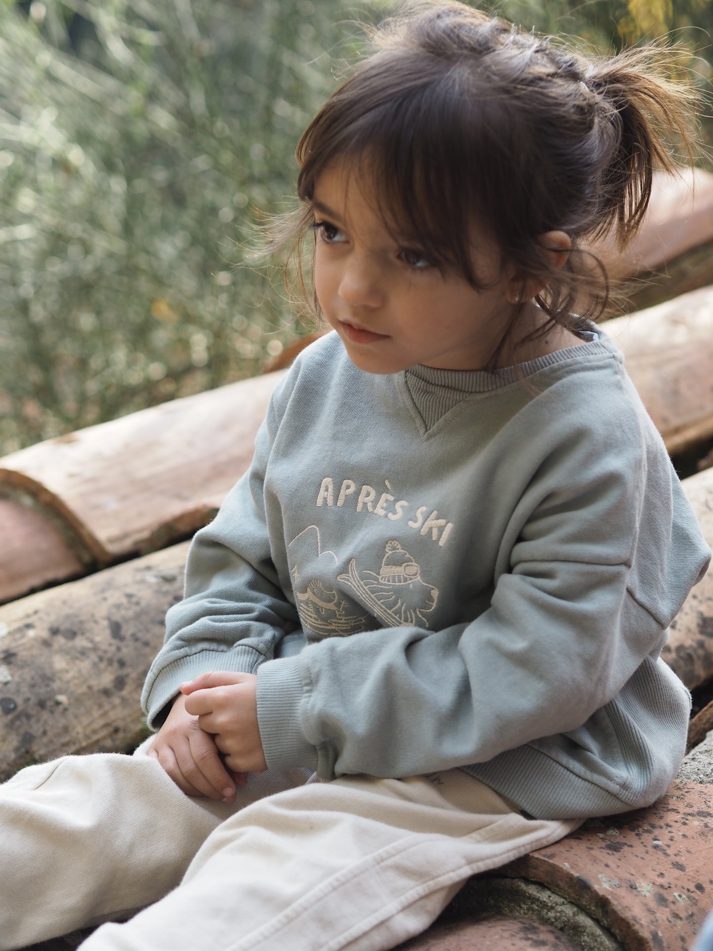 Sudadera 'Après ski' verde