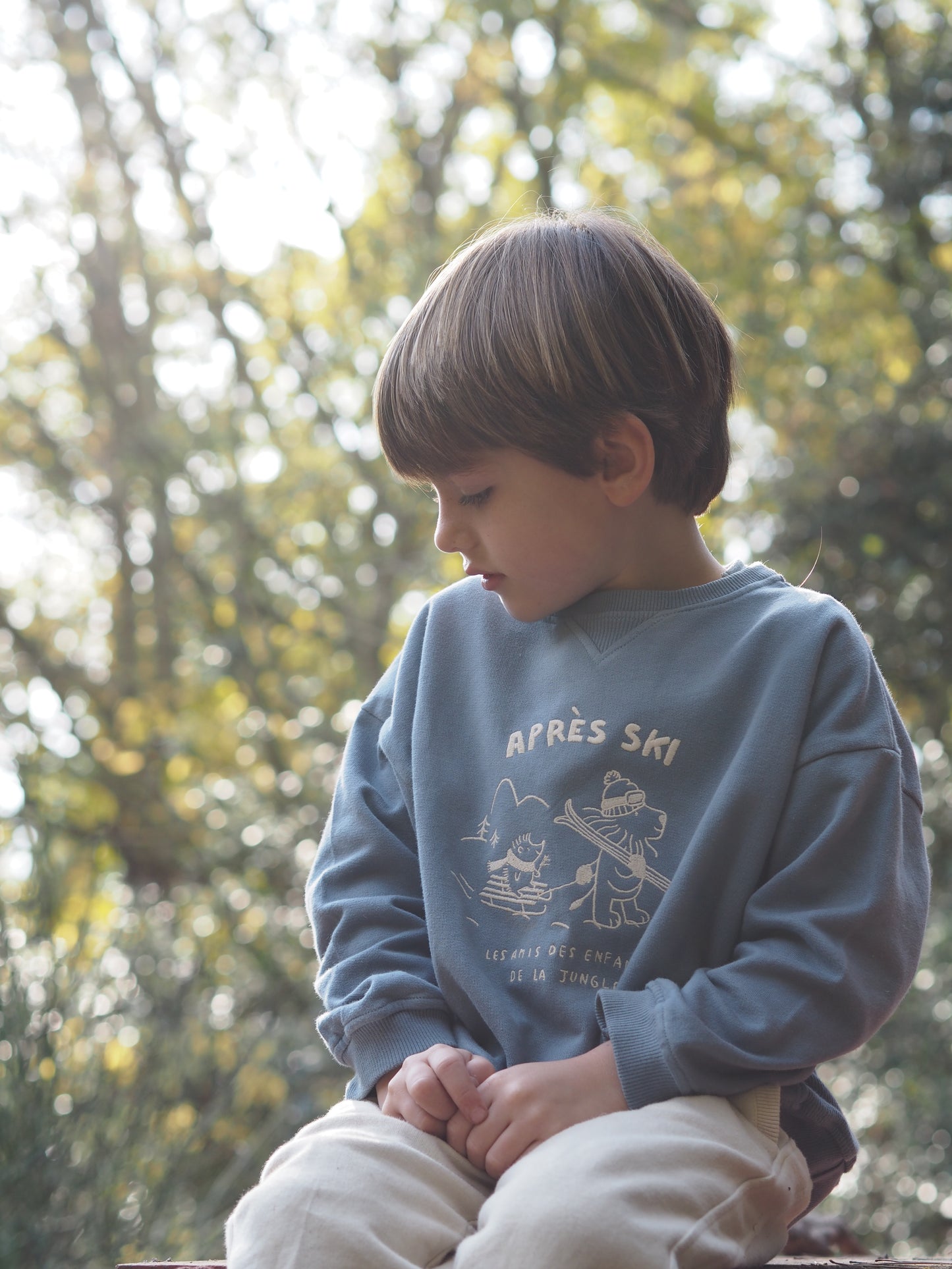 Sudadera 'Après Ski' azul