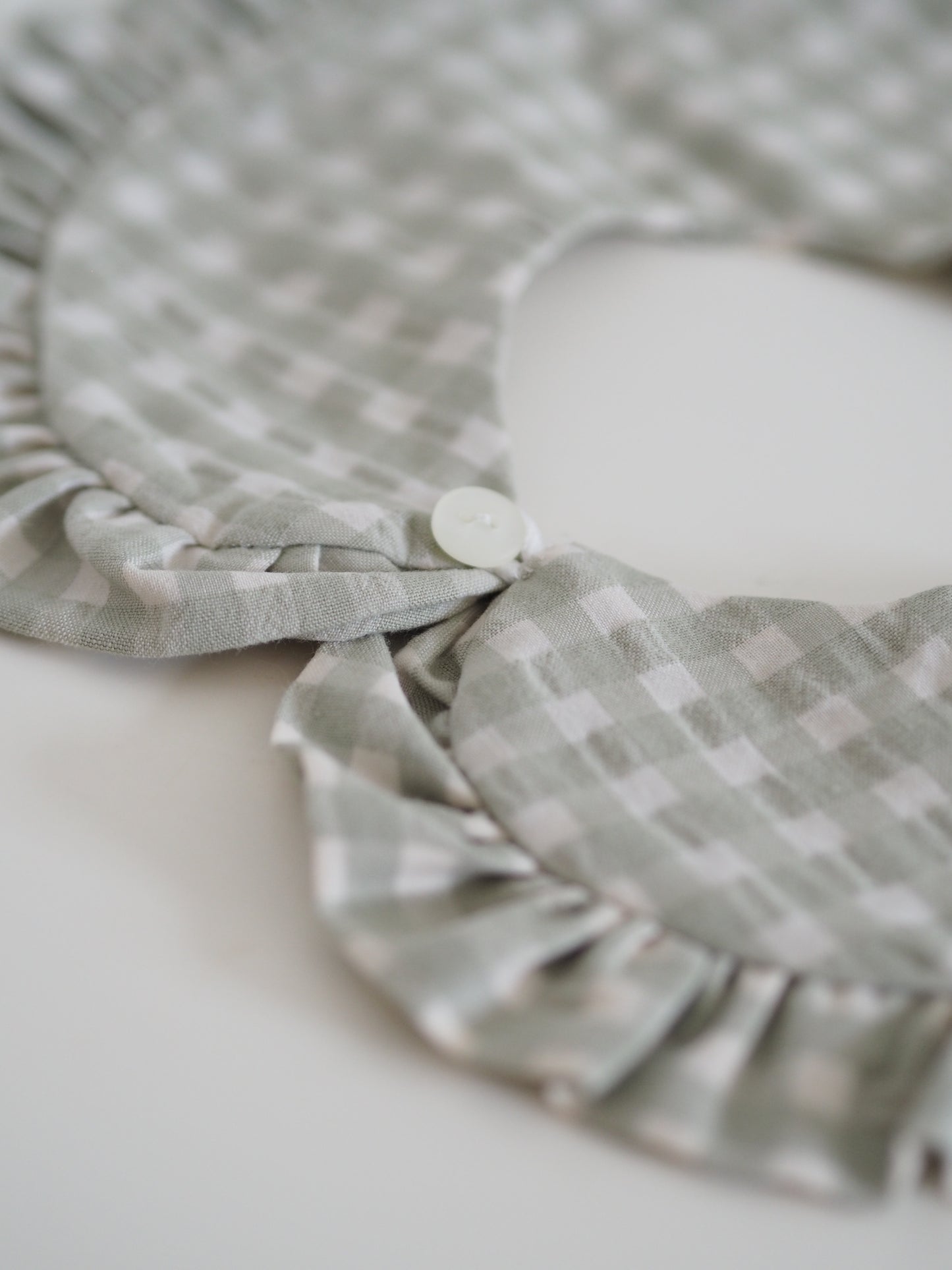 Cuello vichy verde