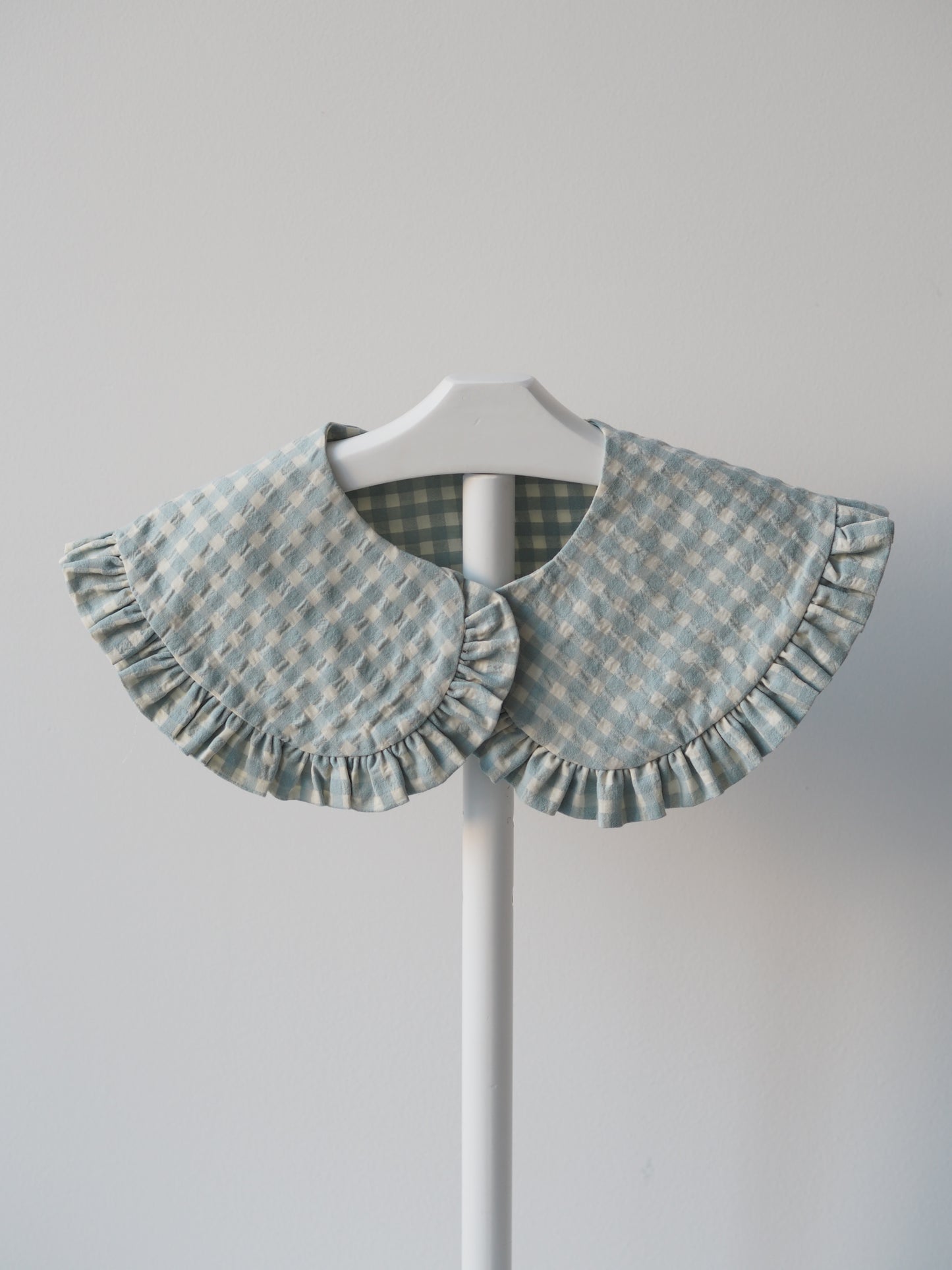 Cuello vichy turquesa ADULTO