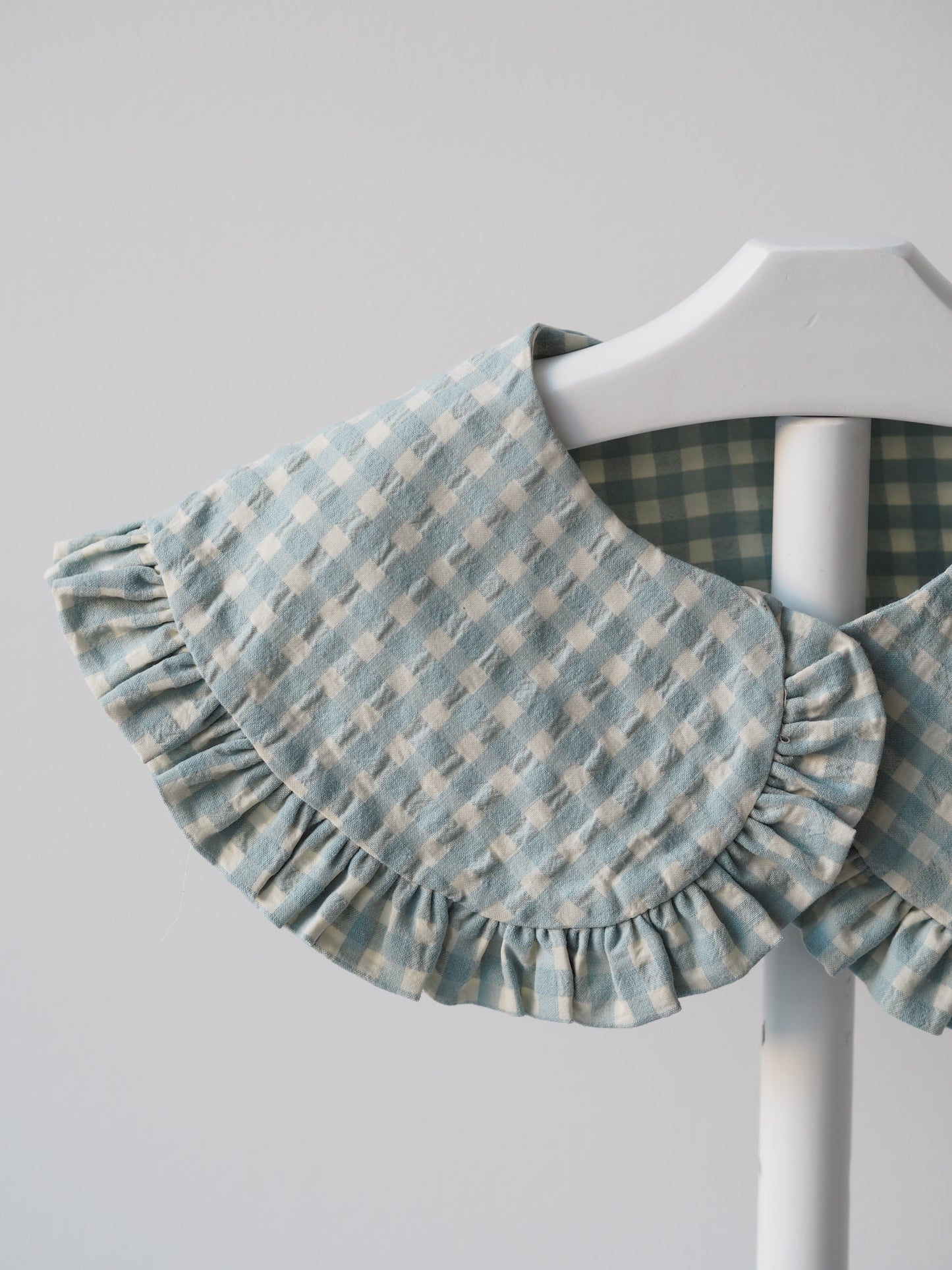 Cuello vichy turquesa ADULTO