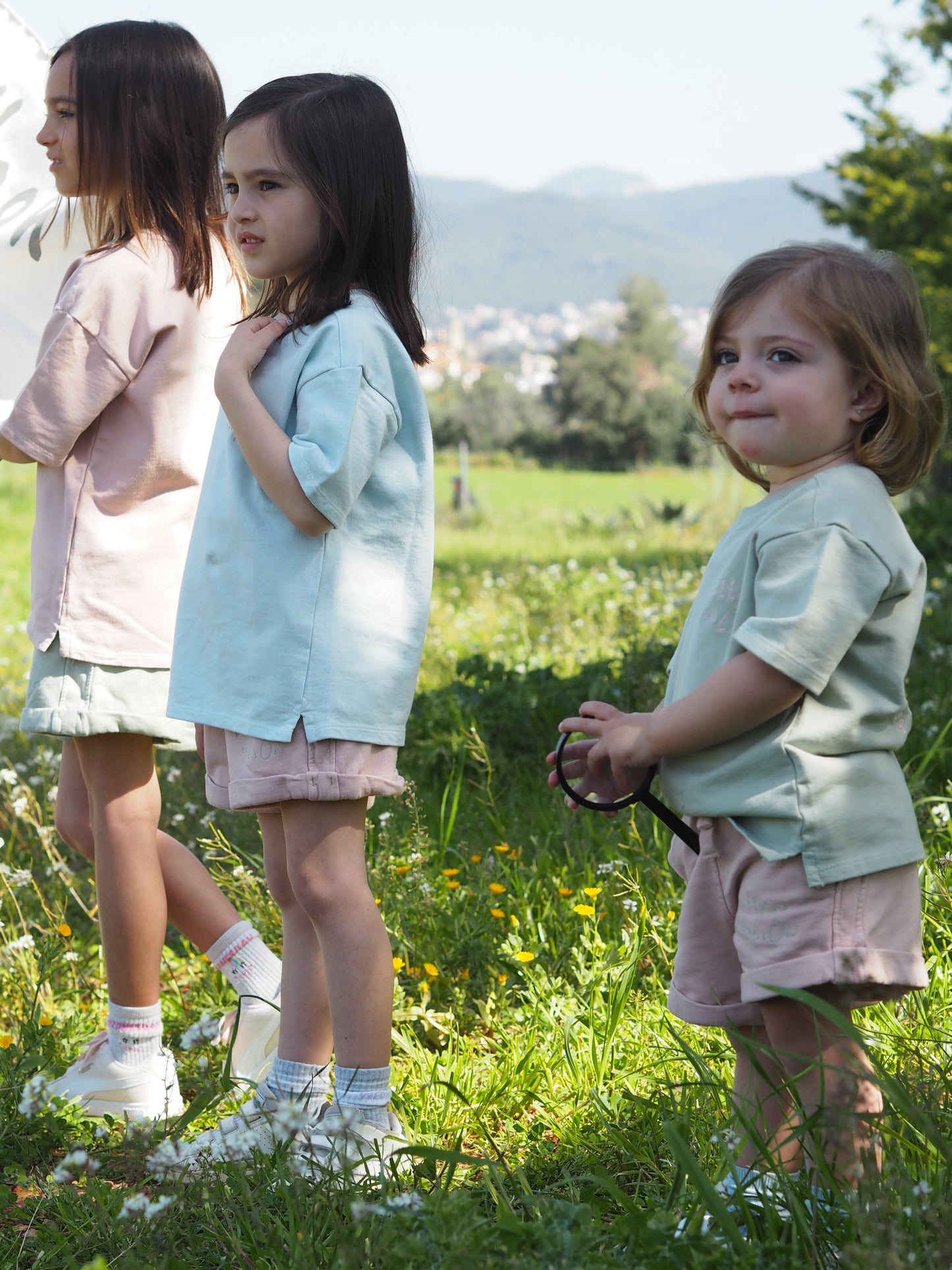 Pantalón corto rosa