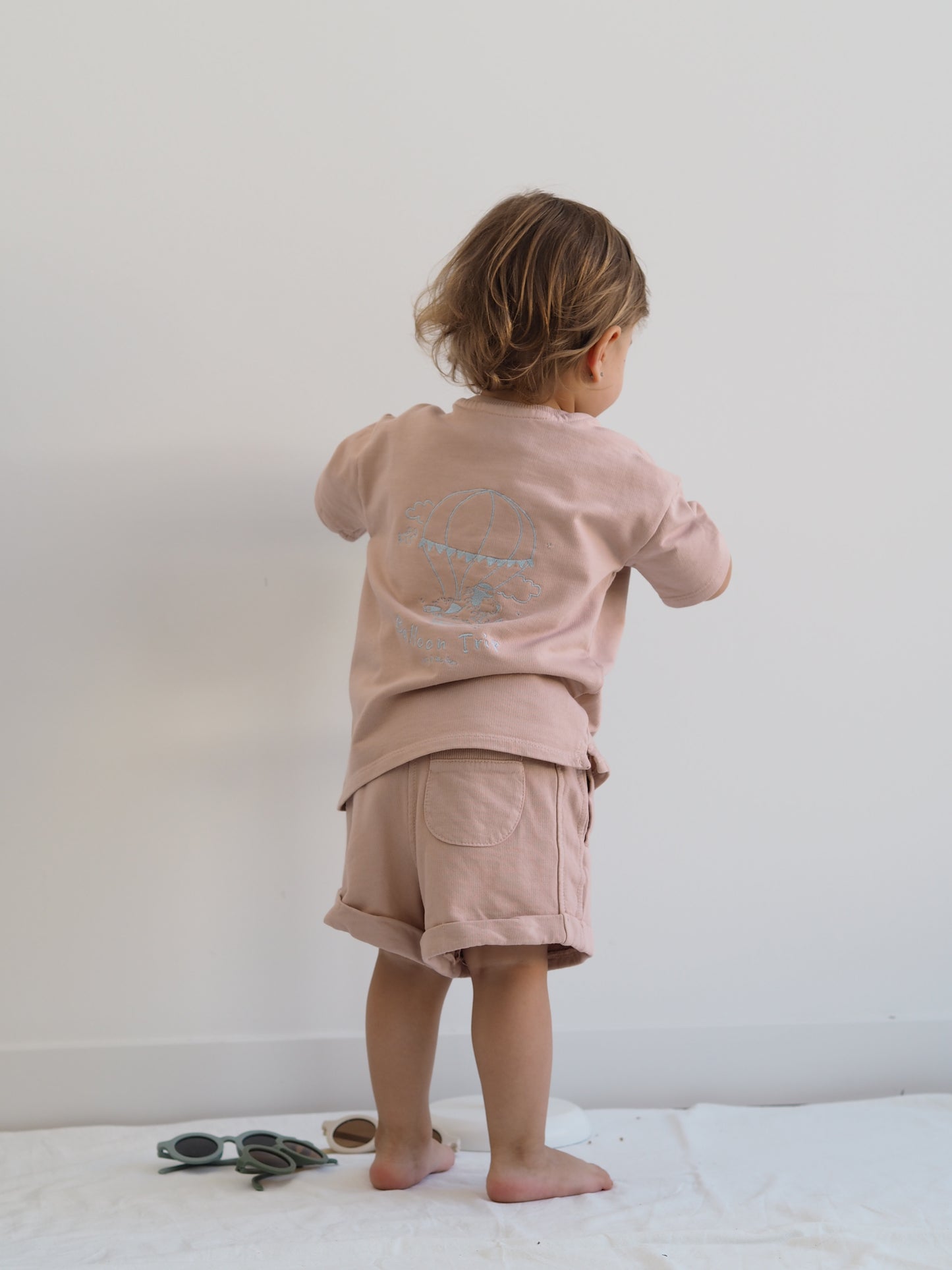 Pantalón corto rosa